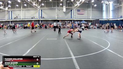 76 lbs Round 5 (6 Team) - Kiyan Bassiri, Capital City WC vs Tucker Hollister, CTWHALE