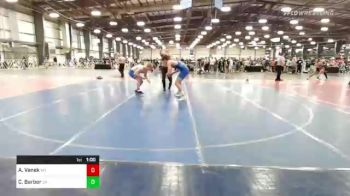 182 lbs Consi Of 16 #1 - Austin Vanek, MT vs Christopher Barber, VA