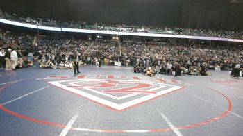6A 150 lbs 1st Place Match - Hayden Smith, White Oak High School vs Elijah Oakley, Piedmont High School