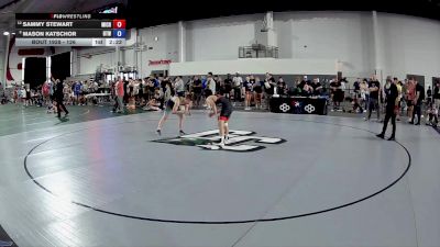 126 lbs Cons. Round 5 - Sammy Stewart, Michigan vs Mason Katschor, Burnett Trained Wrestling