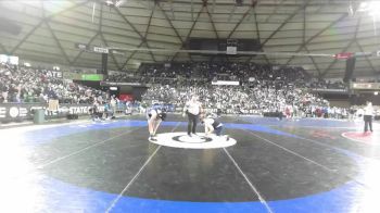 Boys 4A 215 lbs Champ. Round 1 - William Jackson, Gonzaga Prep vs Ali Jasim, Auburn Riverside