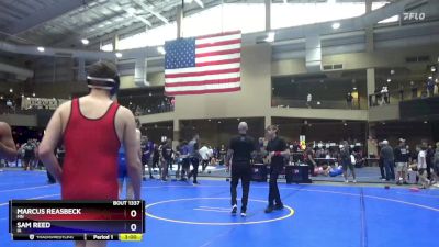 165 lbs Cons. Round 3 - Marcus Reasbeck, MN vs Sam Reed, IA