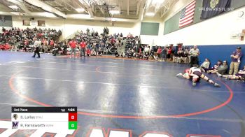 152 lbs 3rd Place - Scott Lallas, Spaulding vs Roman Farnsworth, Mascoma Valley