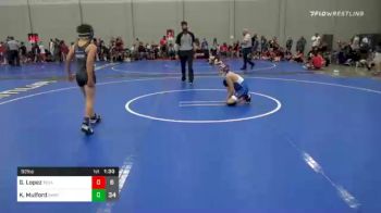 92 lbs Prelims - Grayson Lopez, Team Texas vs Kadin Mulford, SWAT Blue