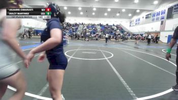 140 lbs 1st Place Match - Dulcy Martinez, Central Catholic vs Julianne Cimarusti, West Covina