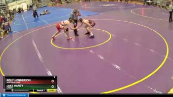 140 lbs Round 3 - Luke Haney, Linden vs Reily Henderson, Whitmore Lake
