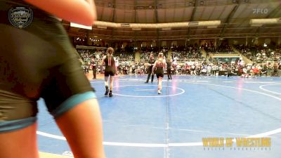 100 lbs Quarterfinal - Piper Bailey, Viking Wrestling Club vs Paezlie Kerr, Tuttle Elite Wrestling Club