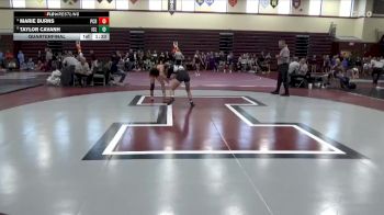 105 lbs Quarterfinal - Marie Burns, Prairie, Cedar Rapids vs Taylor Cavanh, Iowa City Liberty