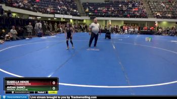 70 lbs Quarterfinal - Isabella Henze, Maverick Training Center vs Aveah Sainci, Immortal Athletics WC