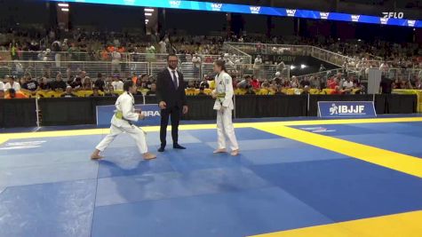 Luna Hoang Truong vs Mariam Eljazouli 2025 Pan Kids Jiu-Jitsu IBJJF Championship