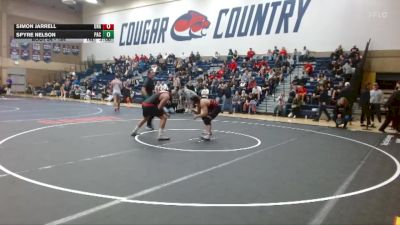 184 lbs Champ. Round 1 - Simon Jarrell, Unattached vs Spyre Nelson, Pacific (OR)