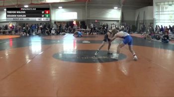 125 lbs Prelim - Trevor Wilcox, Thomas More vs Braden Hahlen, Lake Erie College