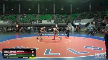 1A-4A 144 3rd Place Match - Wesley Beebe, White Plains vs Jimmy Bryant Greeson, West End High School