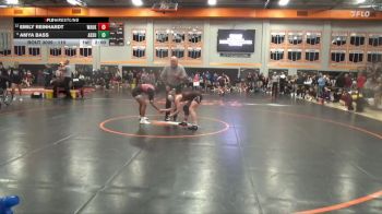 110 lbs Champ. Round 1 - Amya Bass, Assumption, Davenport vs Emily Reinhardt, Waukon