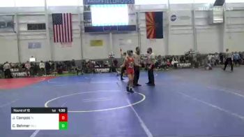 109 lbs Round Of 16 - Jesus Campos, Team Aggression vs Carty Behmer, Valiant