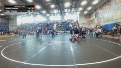 132 lbs Quarterfinal - Lukah Zherka, Sons Of Thunder vs Trey Twilley, Flagler