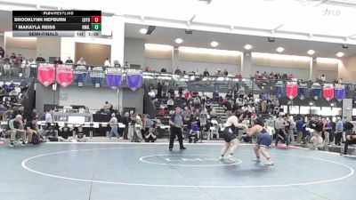 285 lbs Semifinal - Brooklynn Hepburn, Ledyard vs Makayla Reiss, New Milford