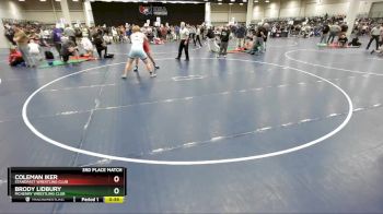 215 lbs 3rd Place Match - Brody Lidbury, McHenry Wrestling Club vs Coleman Iker, Standfast Wrestling Club