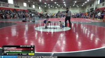 55 lbs Cons. Round 1 - Owen Pronschinske, LAW vs Liam Flaherty, Lake Superior Wrestling Academ