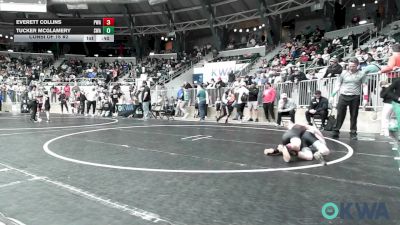 67 lbs Consi Of 16 #2 - Everett Collins, Perry Wrestling Academy vs Tucker Mcglamery, Shelton Wrestling Academy