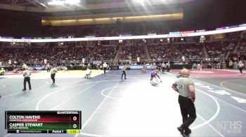 II-145 lbs Quarterfinal - Casper Stewart, Attica-Batavia vs Colton Havens, Canisteo-Greenwood