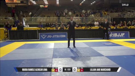 Lillian Jane Marchand vs Maria Raniele Alencar Lima 2025 Pan Jiu Jitsu IBJJF Championship