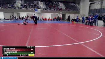 60 lbs Semis & 1st Wrestleback (8 Team) - Maxen Merritt, Canby vs Chase Suter, LSH (LeSueur/Henderson)