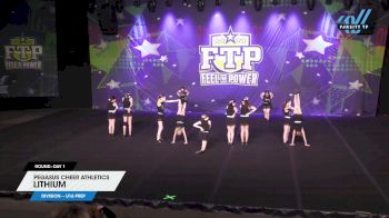 Pegasus Cheer Athletics - Lithium [2025 L1 - U16 Prep Day 1] 2025 Feel The Power