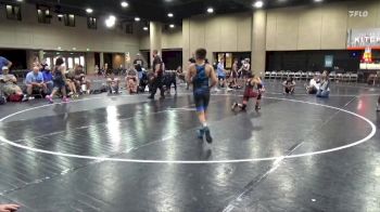 80 lbs Round 7 (8 Team) - Kalix Kilpatrick, RWA vs Reid Gillis, Crossroads Wrestling