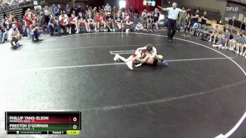 55 lbs Round 5 (6 Team) - Phillip Yang-Elson, Minnesota Gold vs Preston O`Gorman, Nebraska Black