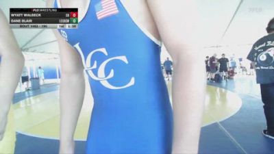 190 lbs Quarterfinal - Dane Blair, La Costa Canyon High School Wr vs Wyatt Walbeck, Clovis High