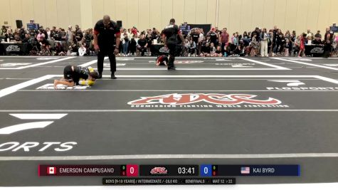 Emerson Campusano vs Kai Byrd 2025 ADCC Orlando Open/Youth Trials