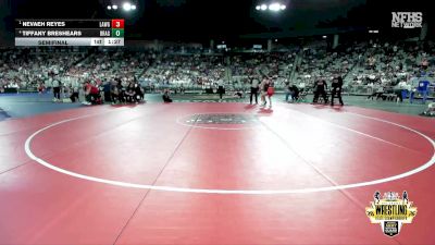 G6A-135 lbs Semifinal - Nevaeh Reyes, LAWTON (Girls) vs Tiffany Breshears, BROKEN ARROW (Girls)