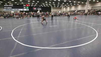 100 lbs Champ. Rd Of 64 - Jett Greer, Shelton Wrestling Academy vs Kevin Chang, Florida