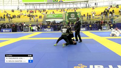 GREGOR FAGUNDES LEAL vs GIBSON SOUZA SANTOS 2024 Brasileiro Jiu-Jitsu IBJJF