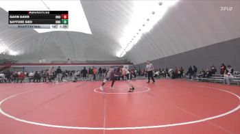 165 lbs Quarterfinal - Sayfore Sieh, King vs Gavin Davis, Unattached UIndy