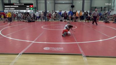 48 lbs Consi Of 8 #2 - Kason Mathison, Dover vs Jayce Curry, Monrovia