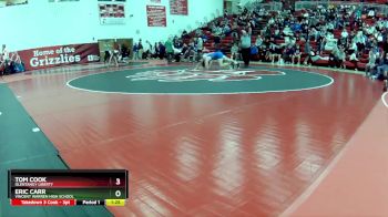 190 lbs Round 1 - Eric Carr, Vincent Warren High School vs Tom Cook, Olentangy Liberty