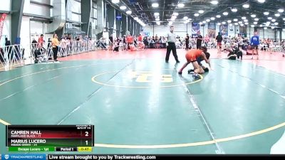 105 lbs Rd# 7- 10:45am Saturday Final Pool - Camren Hall, Maryland Black vs Marius Lucero, Minion Green