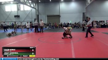 88 lbs Round 3 (6 Team) - Ziggy Sandobal, Bandits Ohio vs Caleb Noble, Dynasty