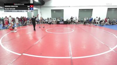 100 lbs Joshua Bratten, Iowa Blue vs Elias Taylor, North Carolina