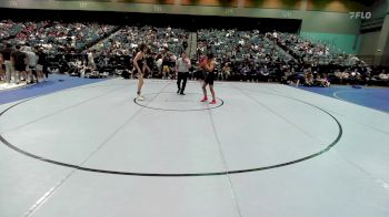 126 lbs Round Of 32 - Jaylen Burge, Ponderosa vs Haeden Durighello, Crater