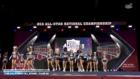 The California All Stars - Club 42 [2026 L4.2 Senior - Small - B Day 2] 2026 NCA All-Star National Championship