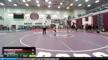 75 lbs Quarterfinal - Alexander Boesiger, Kuna Middle School vs Eli Marasco, Fremont Middle School