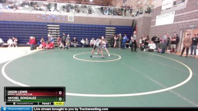 110 lbs Cons. Round 3 - Jason Lewis, Grizzly Wrestling Club vs Yatziel Gonzalez, 208 Badgers