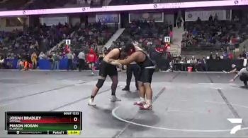 285 lbs Cons. Semi - Mason Hogan, Plainville vs Josiah Bradley, Emporia