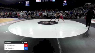 165 lbs Rnd Of 64 - James Wojcikiewicz, IL vs Caige Horak, OH