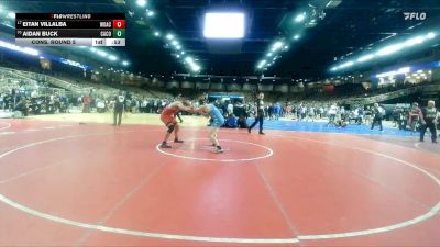 215 lbs Cons. Round 5 - Eitan Villalba, Woodward Academy vs Aidan Buck, Camden County