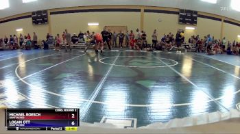 138 lbs Cons. Round 2 - Michael Roesch, Unattached vs Logan Ott, Unattached