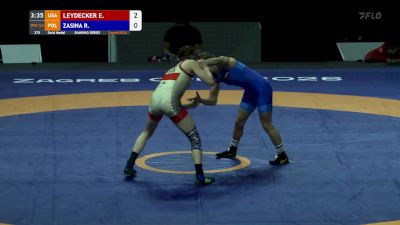 53 kg Gold - Everest Leydecker, USA vs Roksana Zasina, POL